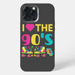 I Heart The 90 S, vintage retro 90s outfit iPhone 13 Pro Max Case