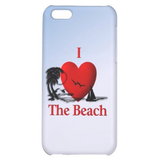 I Heart The Beach iPhone 5 Case