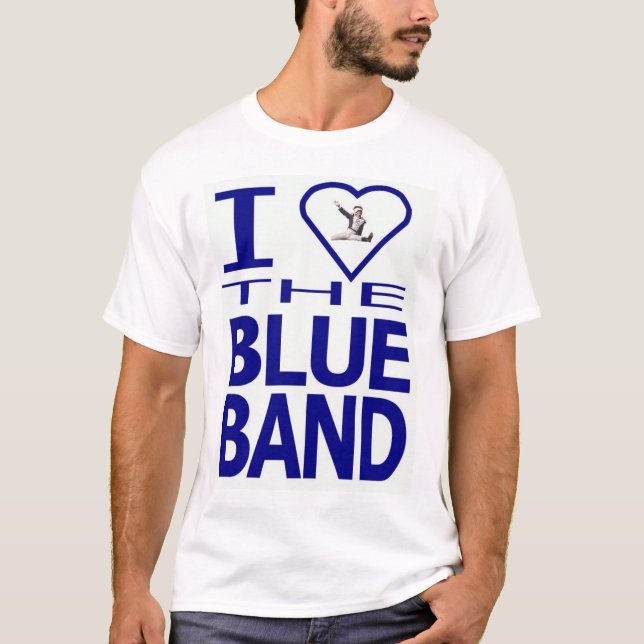 I heart the Blue Band T-Shirt (Front)