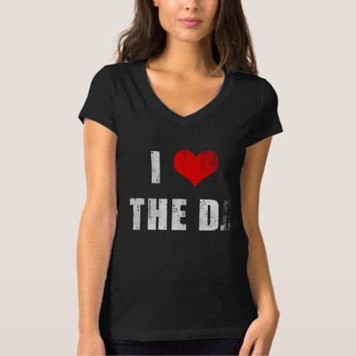 I Heart the D  J T_Shirt