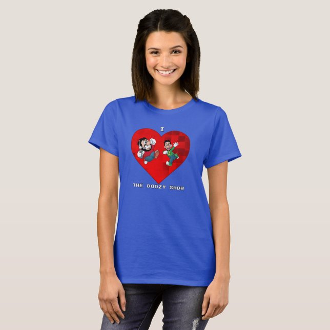 I Heart The Doozy Show T-Shirt (Front Full)