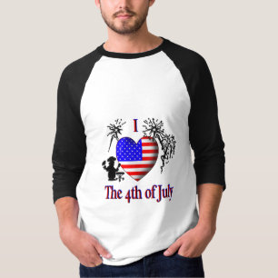 I Heart The Fourth of July T-Shirt