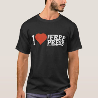 I Heart the Free Press Men's T-Shirt