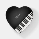 I Heart the Piano Black Piano Personalized