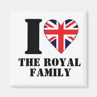 I Heart the Royal Family Magnet