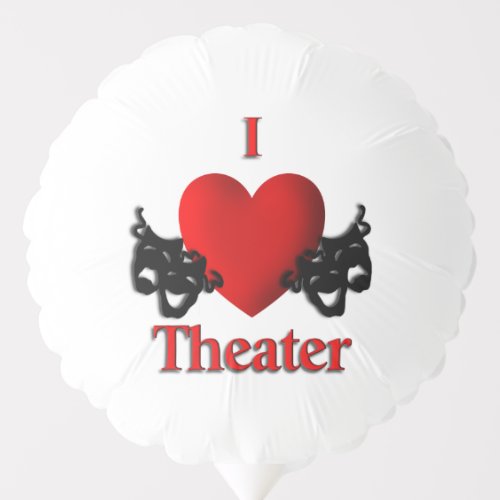 I Heart Theater Balloon