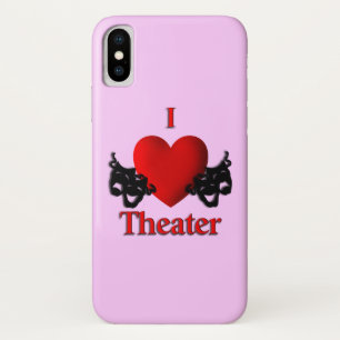 I Heart Theater iPhone X Case
