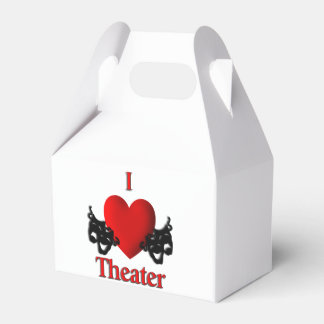 I Heart Theater Favor Boxes