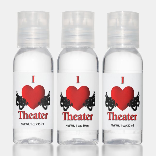 I Heart Theater Hand Sanitizer (Set)