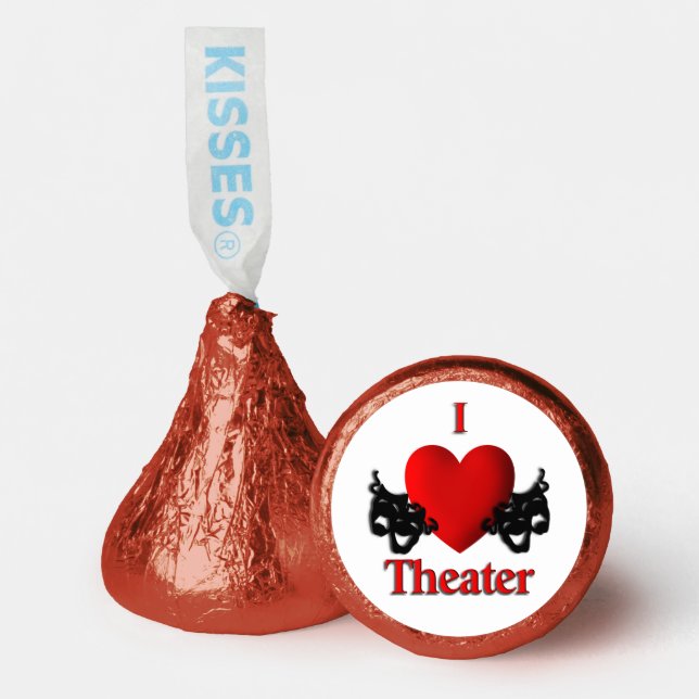 I Heart Theater Hershey®'s Kisses® (Front)