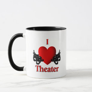 I Heart Theater Mug