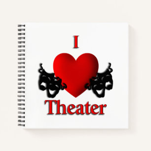 I Heart Theater Notebook
