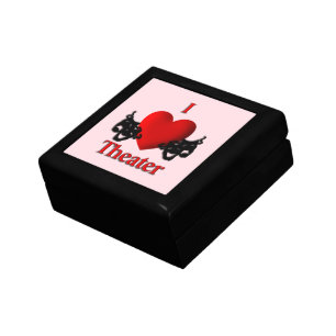 I Heart Theater Pink Gift Box