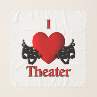 I Heart Theater Scarf