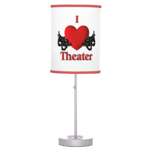 I Heart Theater Table Lamp