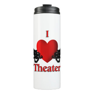 I Heart Theater Thermal Tumbler