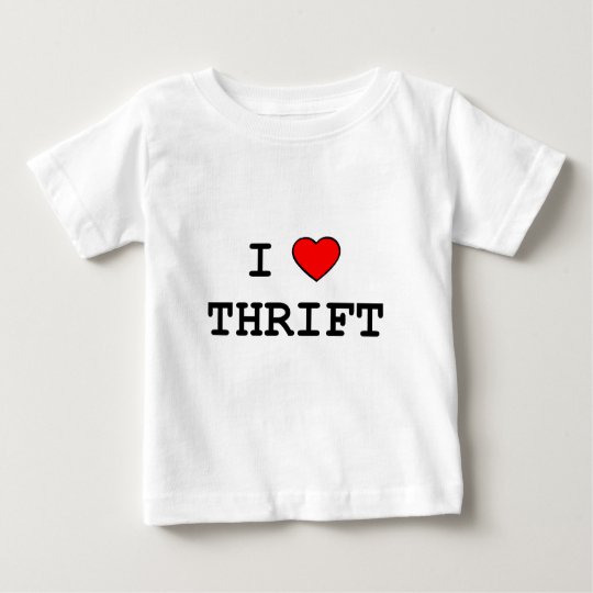 I Heart Thrift Baby T-Shirt