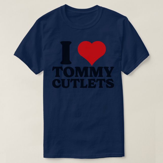 I Heart Tommy Cutlets Tommy DeVito v3 T-Shirt (Design Front)