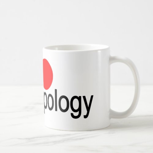 I heart topology coffee mug