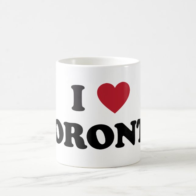 I Heart Toronto Canada Coffee Mug (Center)