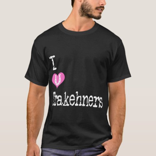 I Heart Trakehners Love Trakehner Horse Breeds Fi T_Shirt