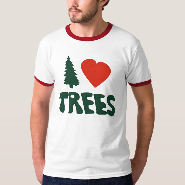 I Heart Trees T-Shirt (Front)
