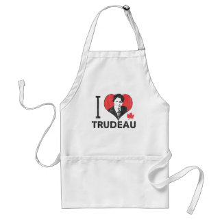 I Heart Trudeau Adult Apron