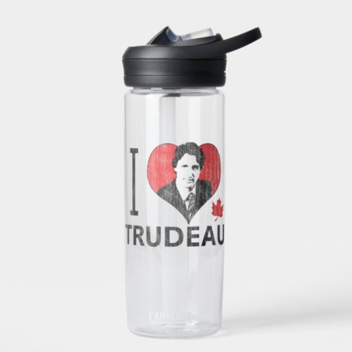 I Heart Trudeau CamelBak Eddy Water Bottle