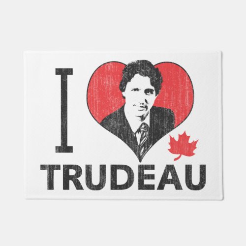 I Heart Trudeau Doormat