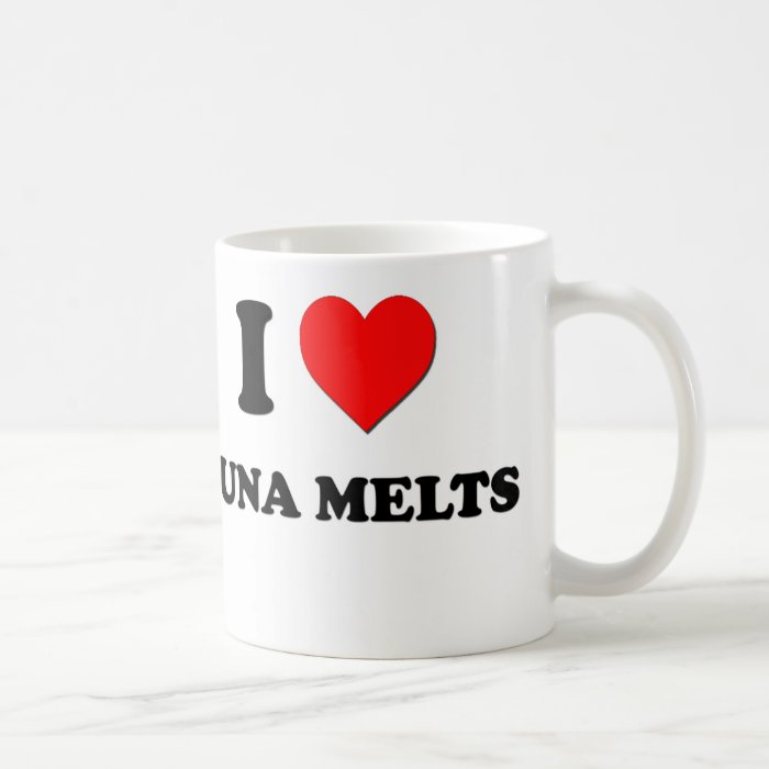 I Heart Tuna Melts Mugs