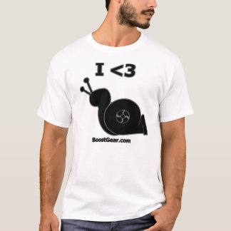 I Heart Turbo Snail by BoostGear.com T-Shirt