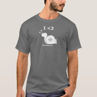 I Heart Turbo Snail - Mens T-Shirt