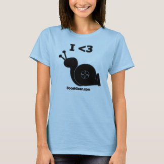 I Heart Turbo Snail Spaghetti Strap Shirt