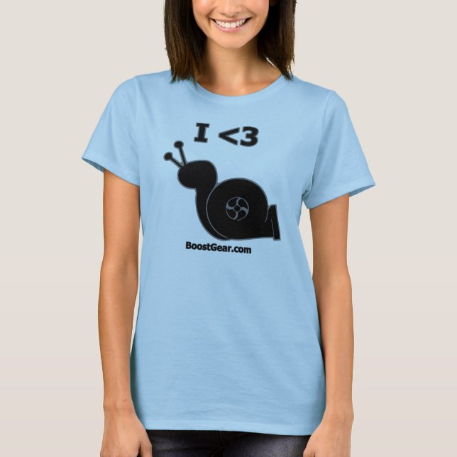 I Heart Turbo Snail Spaghetti Strap Shirt (Front)