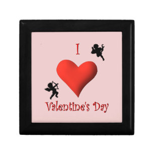 I Heart Valentine's Day Jewelry Box