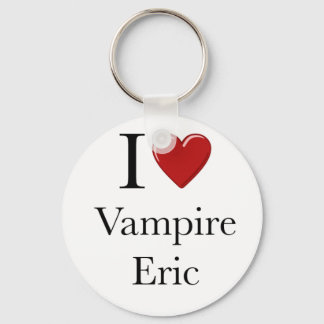 I heart Vampire Eric Keychain