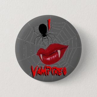 I Heart Vampires Button