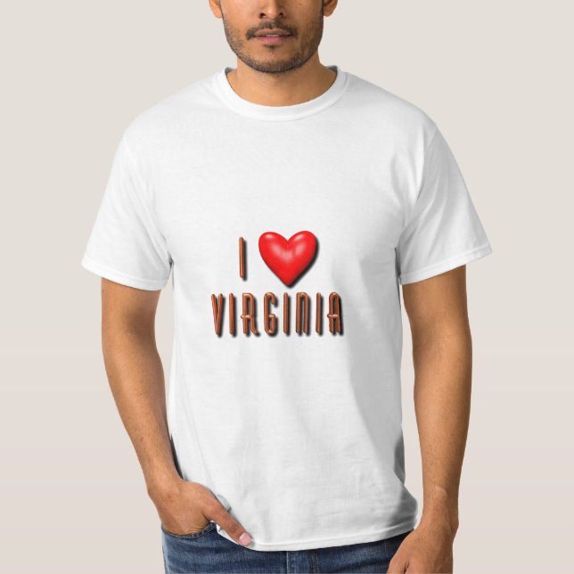 I Heart Virginia T-Shirt (Front)