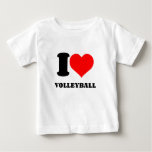 I HEART VOLLEYBALL BABY T-Shirt