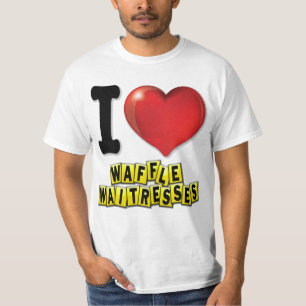 I Heart Waffle Waitresses T-Shirt