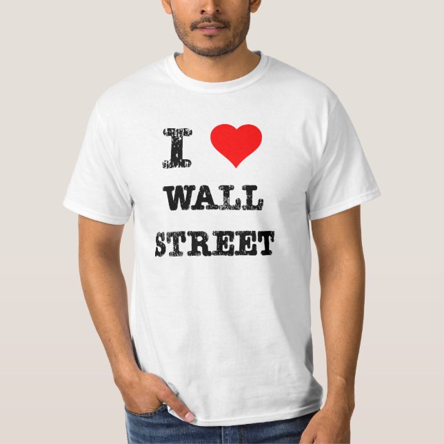 I Heart Wall Street T-Shirt (Front)