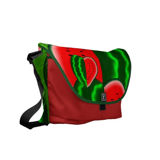 I (Heart) Watermelon Courier Bag