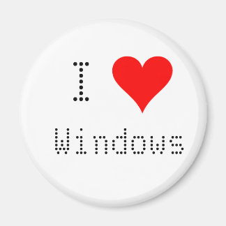 I heart Windows Magnet