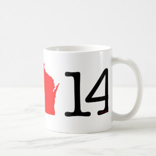 I Heart Wisconsin 14 Coffee Mug