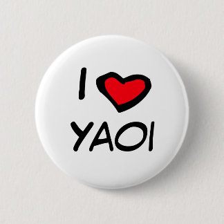 I Heart Yaoi Button