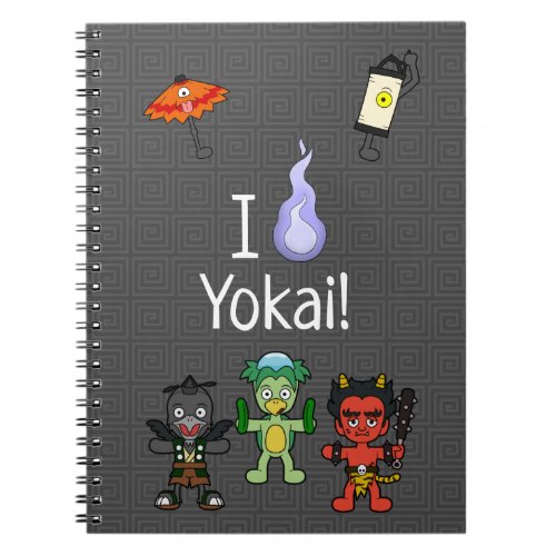 I Heart Yokai Japanese Monster Notebook