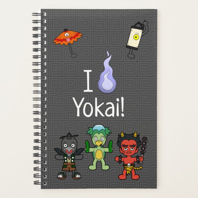 I Heart Yokai! Japanese Monster Planner (Front)