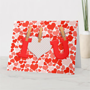 I HEART YOU CARD