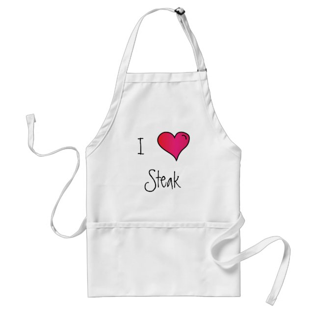 I Heart You Customizable Apron (Front)