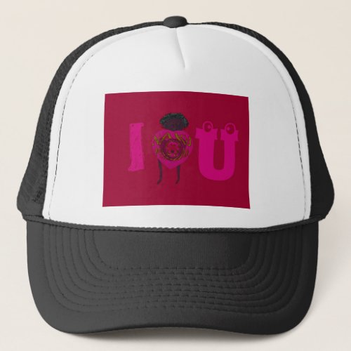 I Heart You Nakupenda Sana Happy Valentine Day Swa Trucker Hat